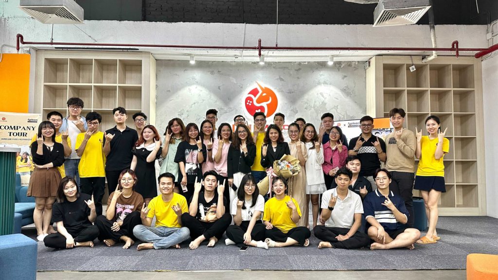 COMPANY TOUR 2023: UNIMOB GAME STUDIO X NEO MANAGER K23 – AGILE ACADEMY